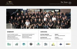My House Design Build Team: Presentation Booklet, The Team | Lantern Creative