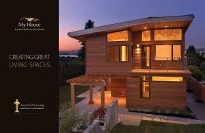 My House Design Build Team: Presentation Booklet, Cover | Lantern Creative